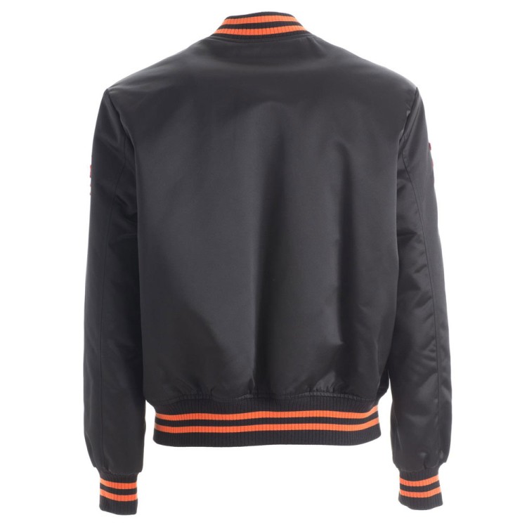 Men's Mets NY Bomber Black Jacket Men's Mets NY Bomber Black Jacket