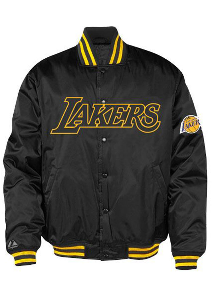 80s Lakers Los Angeles Satin Jacket