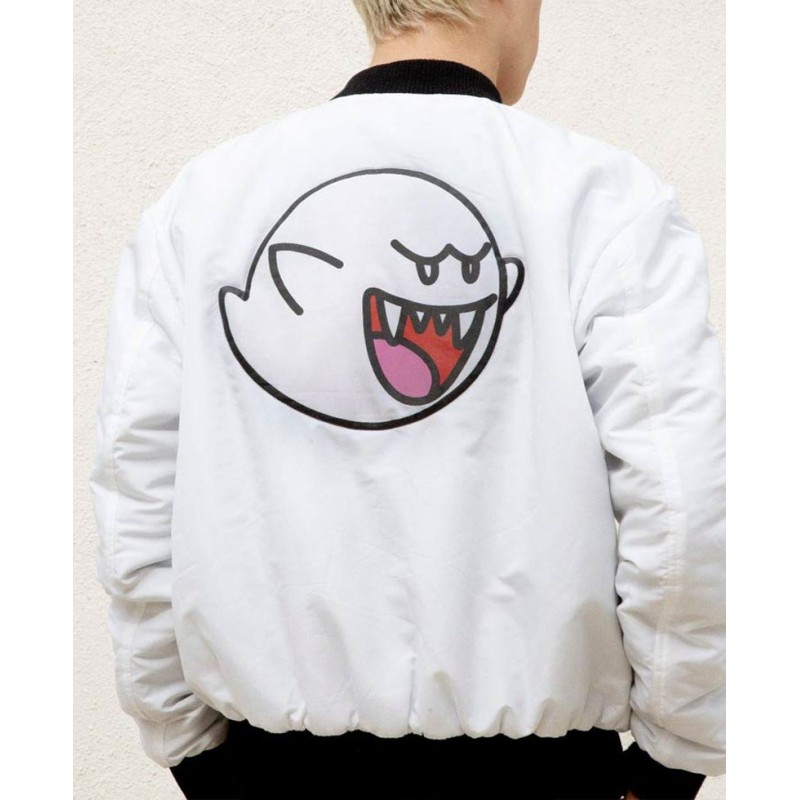 Men's Boo Super Mario Jacket Men's Boo Super Mario Jacket