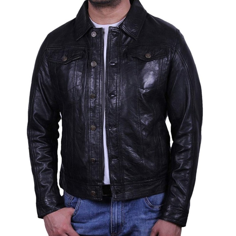 Men's Casual Button Shirt Collar Jacket Men's Casual Button Shirt Collar Jacket