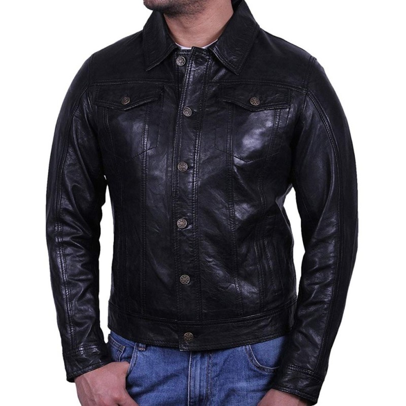 Men's Casual Button Shirt Collar Jacket Men's Casual Button Shirt Collar Jacket