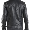 Men's Designer Simple Look Black Leather Jacket