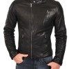 Men's Asymmetrical Zipper Simple Look Snap Button Jacket Men's Asymmetrical Zipper Simple Look Snap Button Jacket