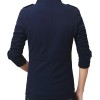 Men's Shearling Blue Wool Single Breasted Jacket Men's Shearling Blue Wool Single Breasted Jacket