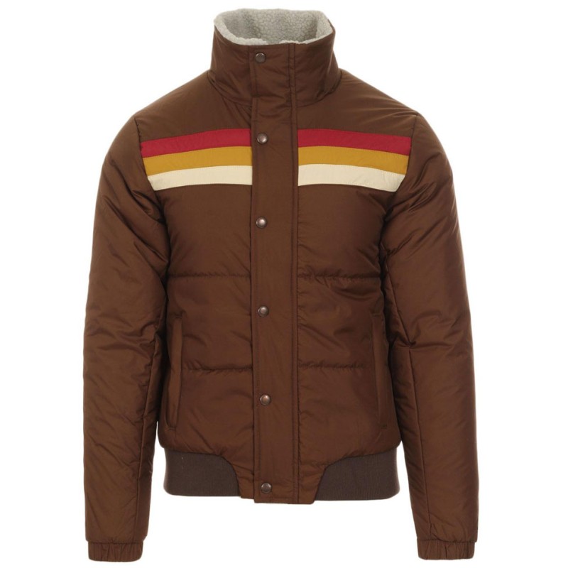 Men's 1970s Ski Jacket with Fur Collar Men's 1970s Ski Jacket with Fur Collar