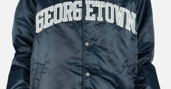 Men's STARTER Hoyas Georgetown Satin Jacket - Films Jackets