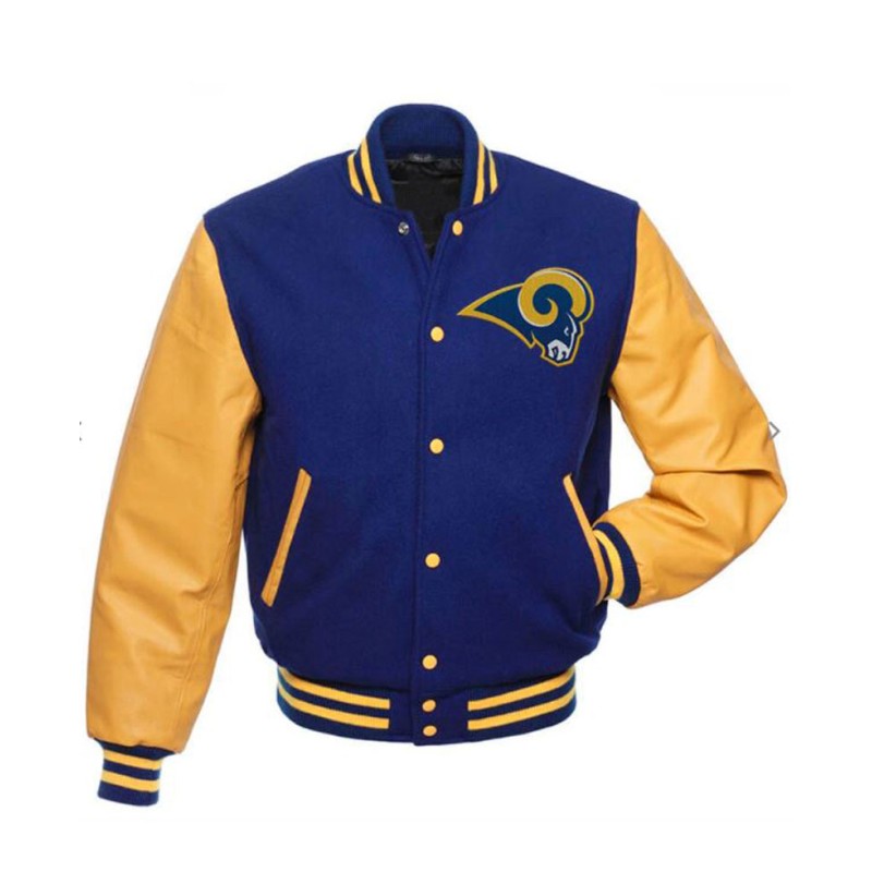 Men's Varsity Rams Los Angeles Jacket Men's Varsity Rams Los Angeles Jacket