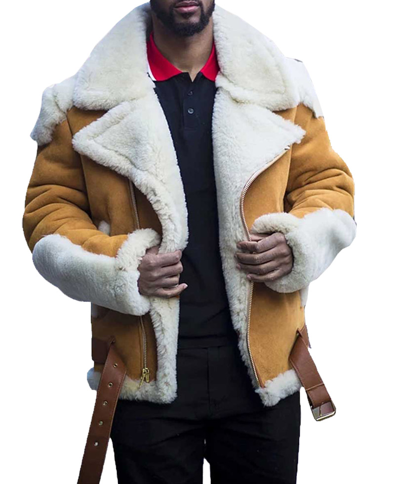 shearling winter coat