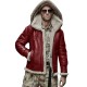 Men's WFJ05 Shearling Jacket with Hood