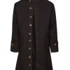 Men's Civilian Militia Colonial Black Coat Men's Civilian Militia Colonial Black Coat
