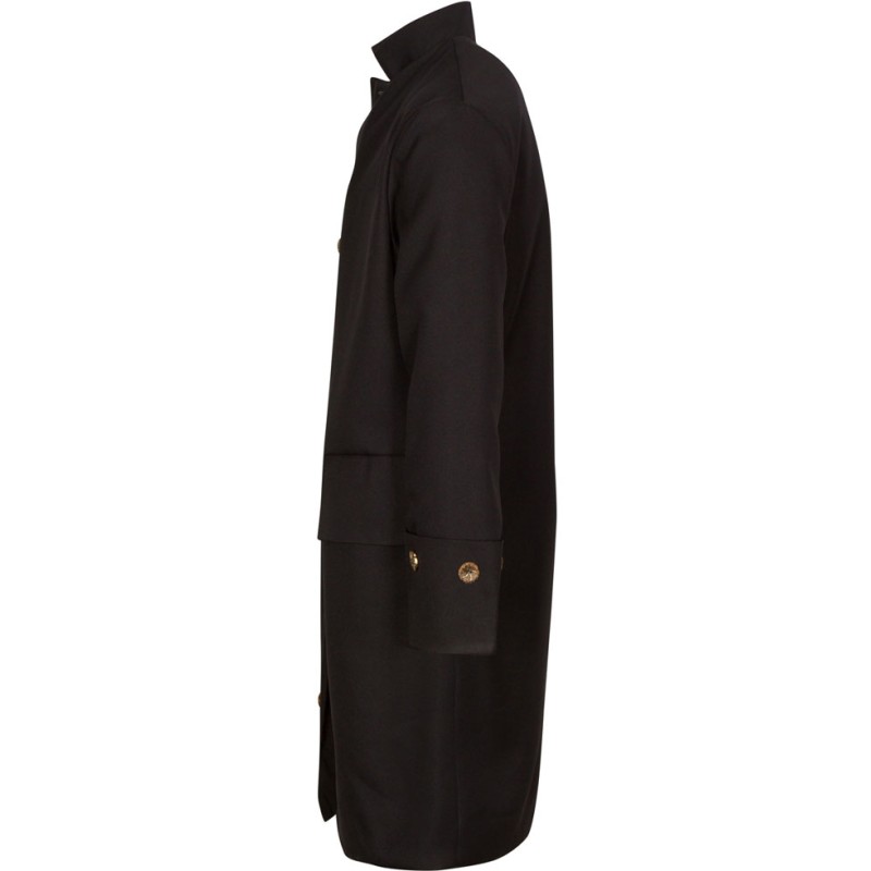 Men's Civilian Militia Colonial Black Coat Men's Civilian Militia Colonial Black Coat