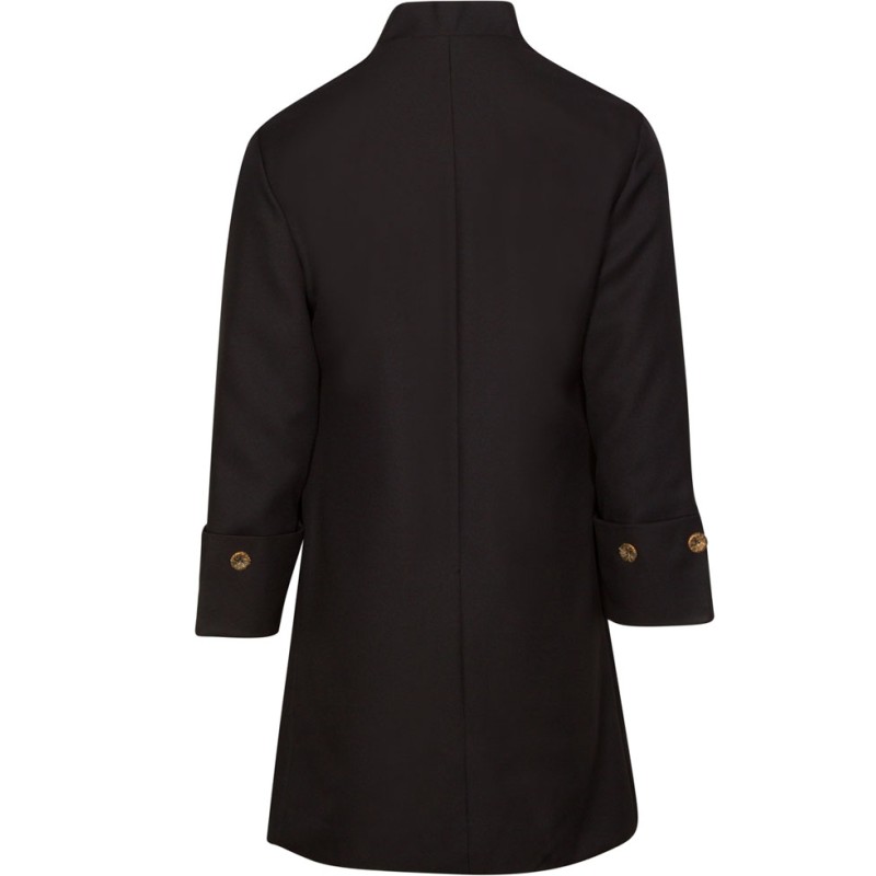 Men's Civilian Militia Colonial Black Coat Men's Civilian Militia Colonial Black Coat