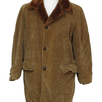 Men's Zero King Car Coat with Fur Collar