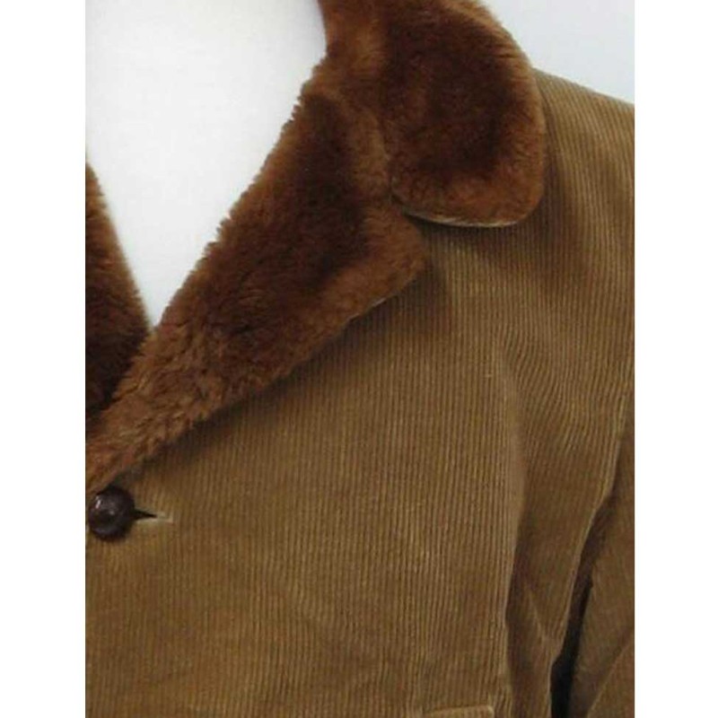 Men's Zero King Car Coat with Fur Collar Men's Zero King Car Coat with Fur Collar