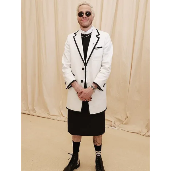 Met Gala Pete Davidson Overcoat Met Gala Pete Davidson Overcoat