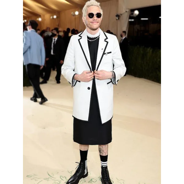 Met Gala Pete Davidson Overcoat Met Gala Pete Davidson Overcoat
