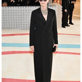 Met Gala 2023 Lisa Love Black Coat