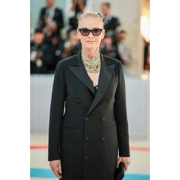 Met Gala 2023 Lisa Love Black Coat Met Gala 2023 Lisa Love Black Coat