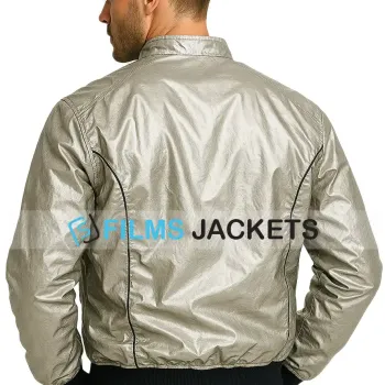 Metallic Silver Atari Jacket