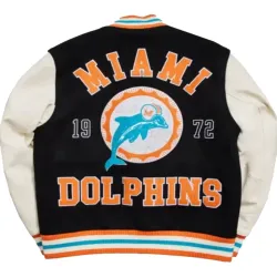 Miami Dolphins Letterman Jacket