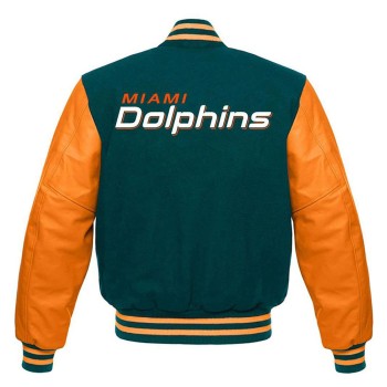 Miami Dolphins Wool Varsity Jacket