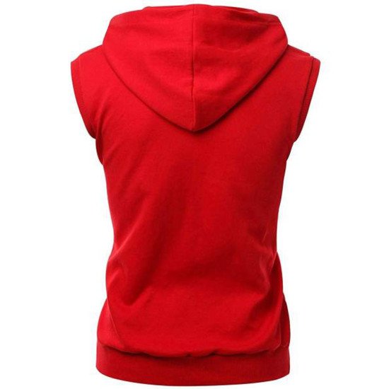 Michael B Jordan Creed II Red Vest Hoodie