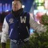 Michael Xavier Christmas Comes Twice Blue Letterman Jacket Michael Xavier Christmas Comes Twice Blue Letterman Jacket