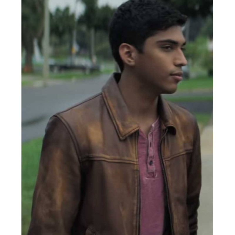 Michael Garza Scary Stories to Tell in the Dark Leather Jacket Michael Garza Scary Stories to Tell in the Dark Leather Jacket