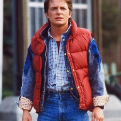 Michael J Fox Back To The Future Vest