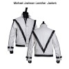 Thriller MJ White Leather Jacket