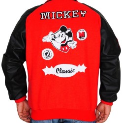 Mickey Mouse Letterman Bomber Jacket