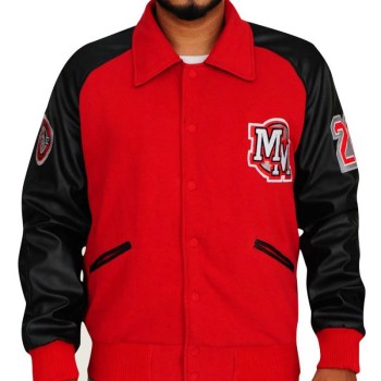 Mickey Mouse Letterman Bomber Jacket