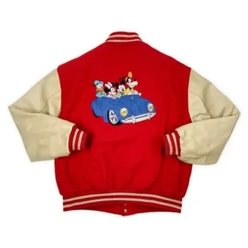 Mickey Mouse Varsity Red Jacket Mickey Mouse Varsity Red Jacket