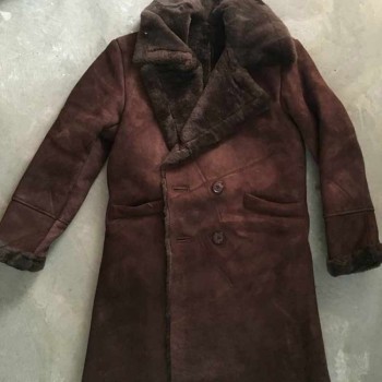 Brad Pitt Snatch Shearling Coat