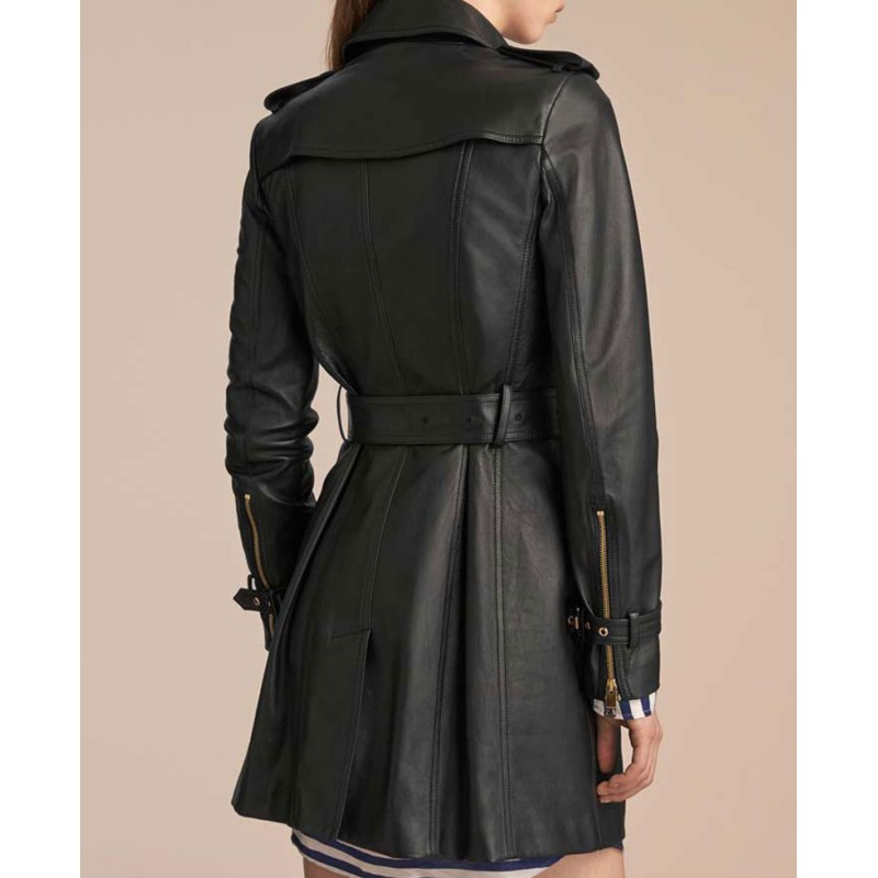 Women's Double Breasted Mid Length Coat Women's Double Breasted Mid Length Coat