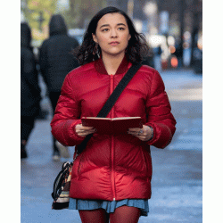 Midori Francis Dash & Lily Puffer Red Jacket