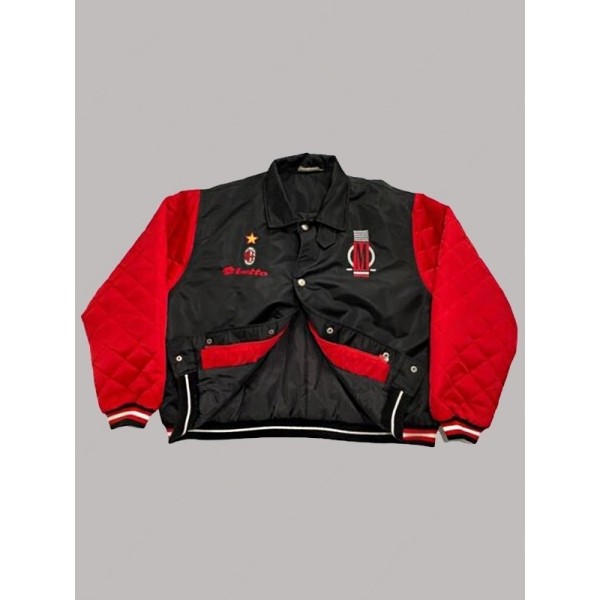 Milan AC Lotto Varsity Jacket Milan AC Lotto Varsity Jacket