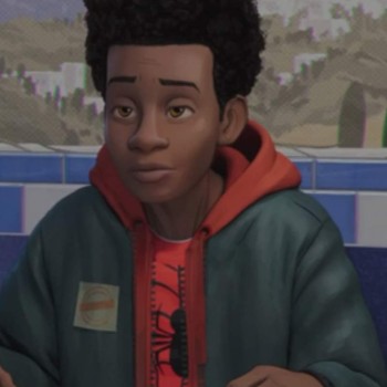 Miles Morales Into The Spider Verse Hoodie