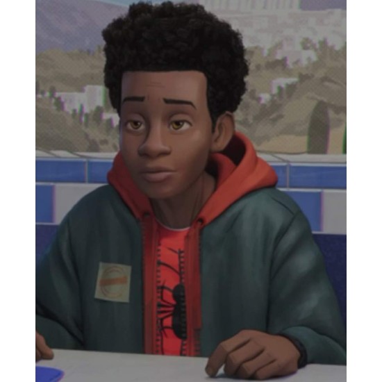 Miles Morales Into The Spider Verse Hoodie