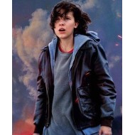 Millie Bobby Brown Godzilla King of The Monsters Jacket with Hoodie