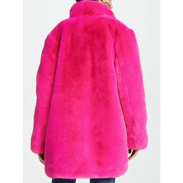 Miss Americana Taylor Swift Fur Pink Coat Miss Americana Taylor Swift Fur Pink Coat