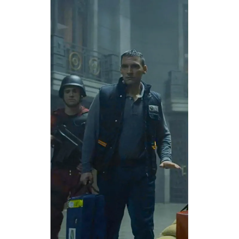 Money Heist S05 Police Blue Vest Money Heist S05 Police Blue Vest