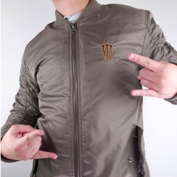 Monster Energy Varsity Satin Jacket