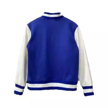 Monsters University Sulley Blue Varsity Jacket