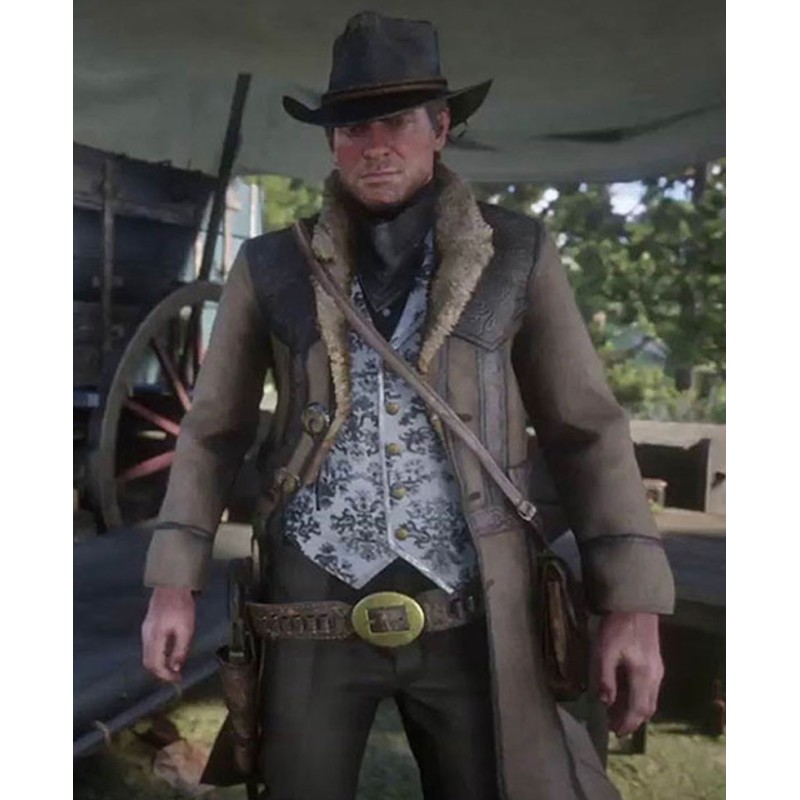 Montana Red Dead Redemption 2 Coat Montana Red Dead Redemption 2 Coat