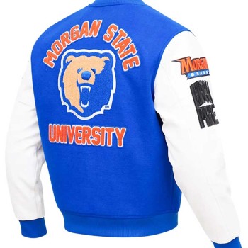 Morgan State Bears Royal Blue Varsity Jacket