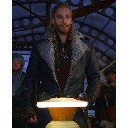 Mortal Engines Leifur Sigurdarson Leather Coat