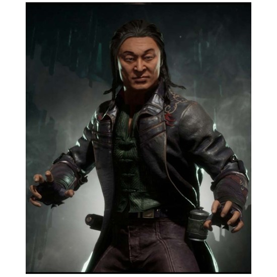 Mortal Kombat 11 Shang Tsung Brown Coat