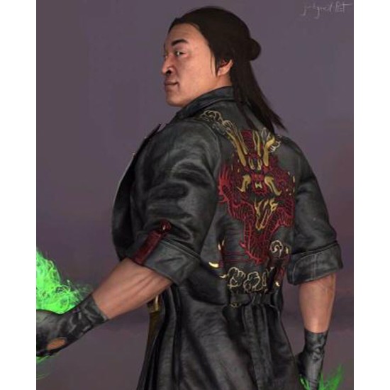 Mortal Kombat 11 Shang Tsung Brown Coat