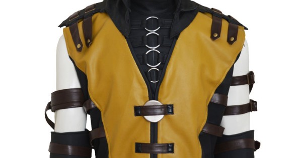 Scorpion Mortal Kombat Vest Jacket Films Jackets